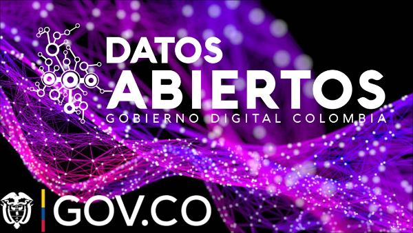 Logo portal de datos abiertos de Colombia