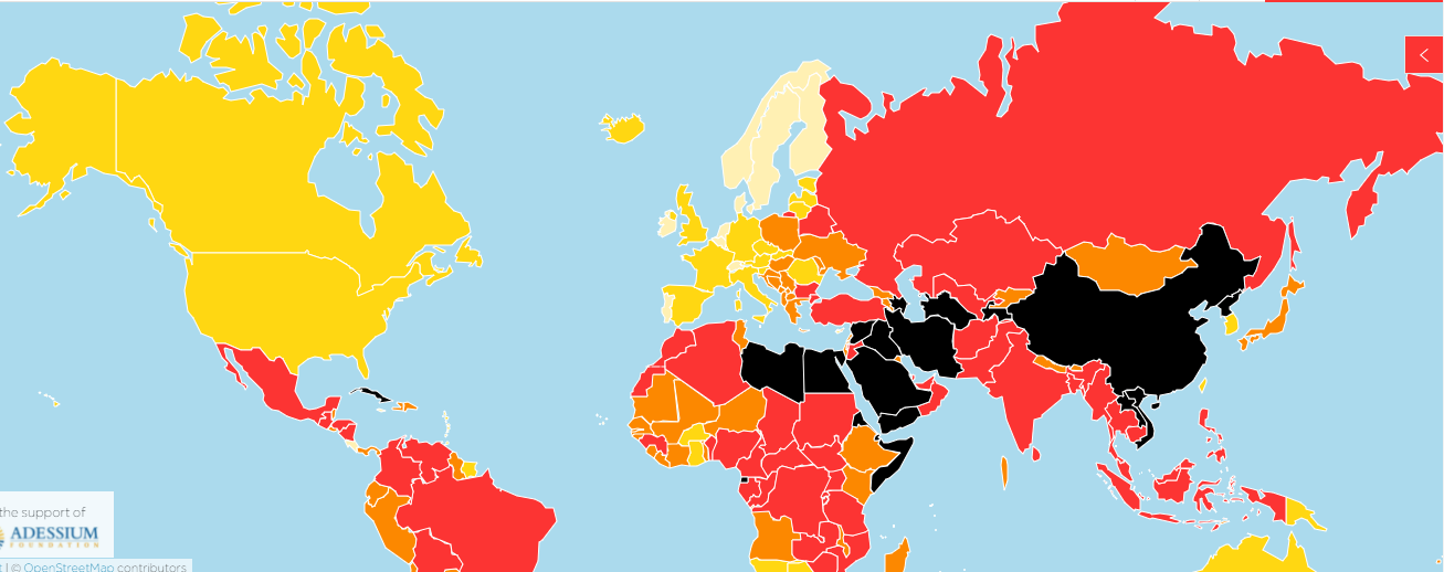 Wold Press Freedom Index