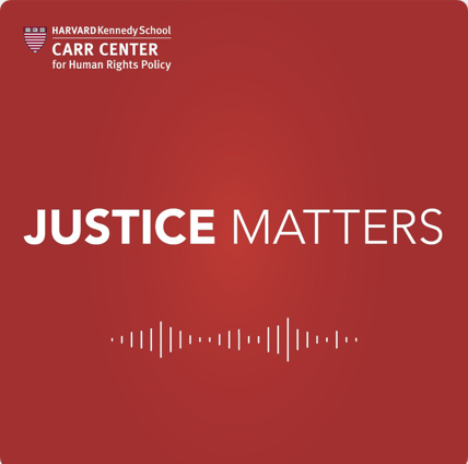 Justice Matters Podcast banner